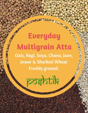 Poshtik Everyday Multi Grain Atta.