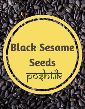 Black Sesame Seeds-www.poshtik.in