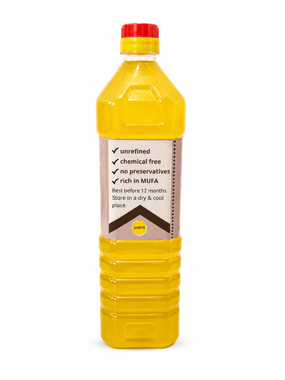 Wood-Pressed Groundnut Oil