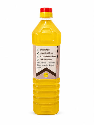 Wood Pressed Groundnut Oil