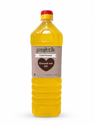 Wood Pressed Groundnut Oil