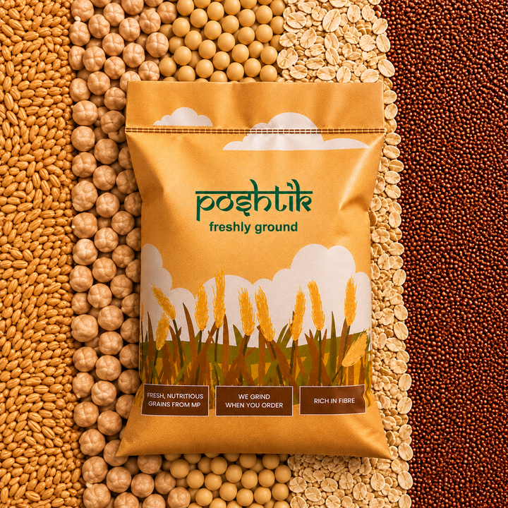 Poshtik Growth Plus Atta - 5Kg