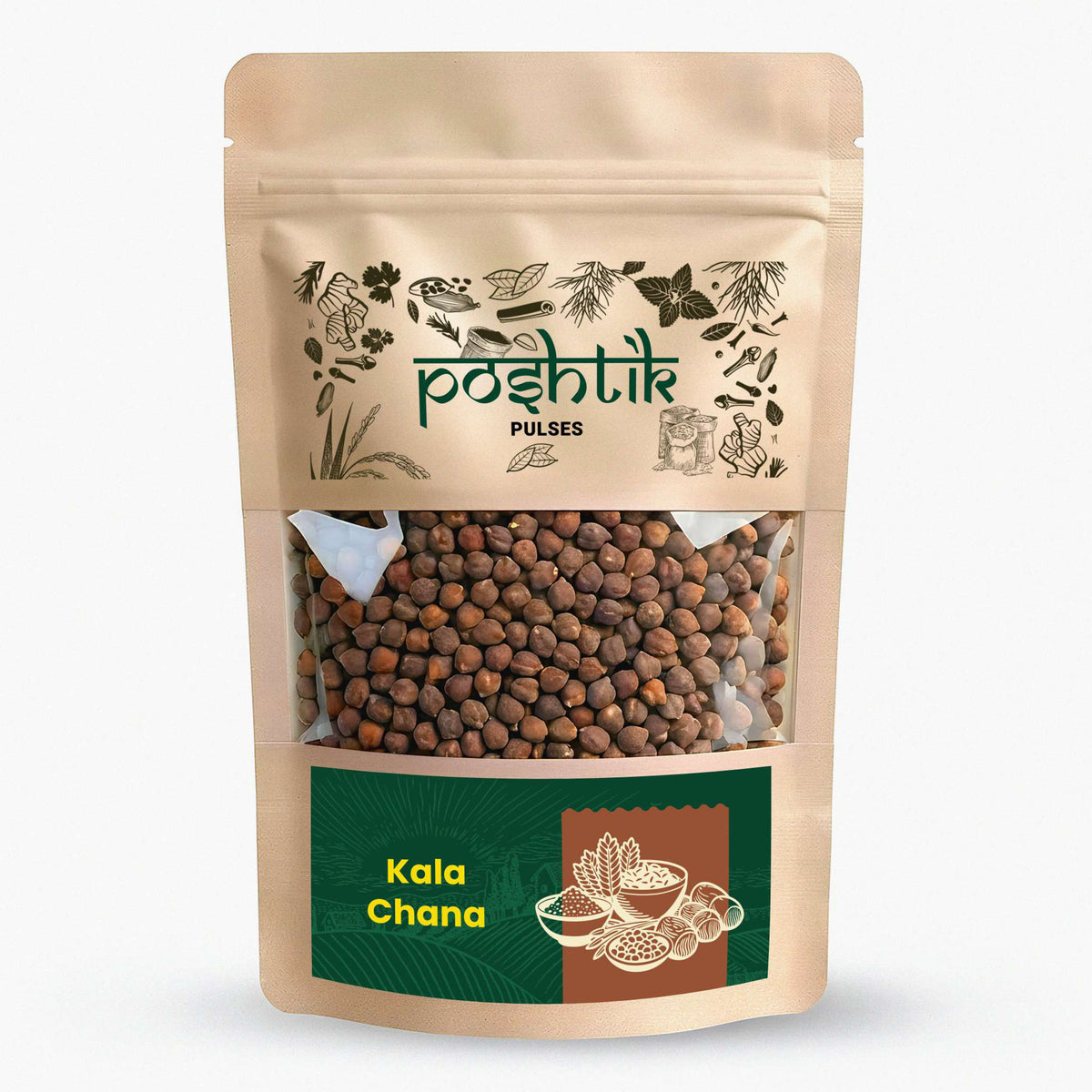 Kala Chana (Black Chickpeas) – 500g & 1kg