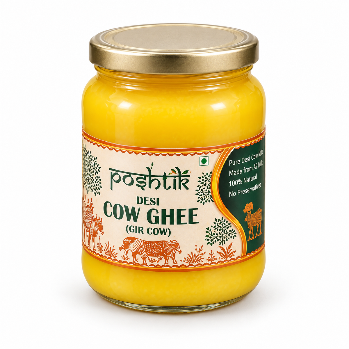 Desi Ghee (Gir Cow Milk)