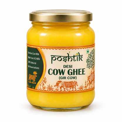 Desi Ghee (Gir Cow Milk)
