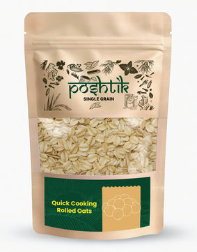 Quick cooking rolled oats