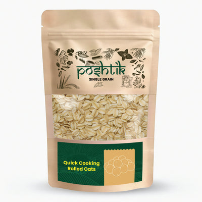 Quick cooking rolled oats