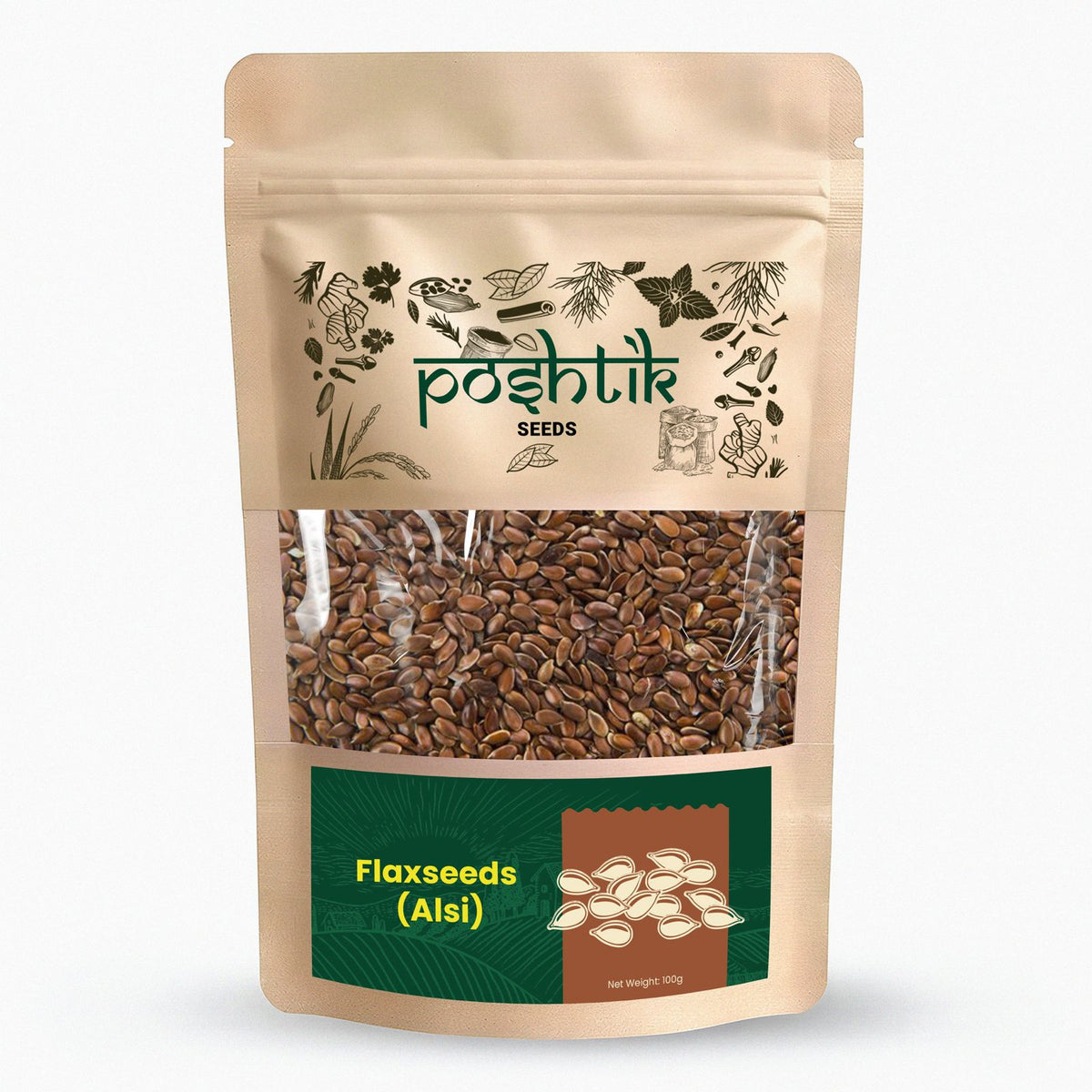 Flaxseeds (Alsi) – 100g & 150g
