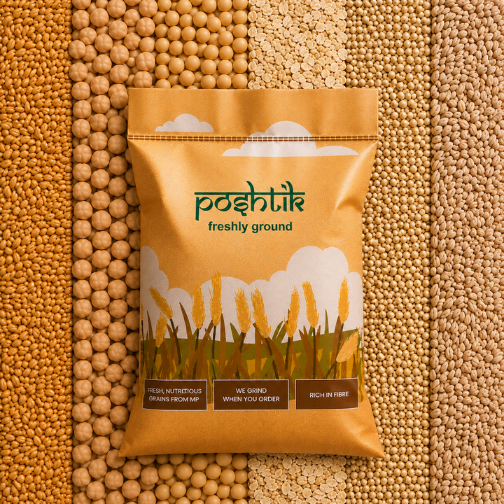 Poshtik Low Sugar Atta - 5Kg