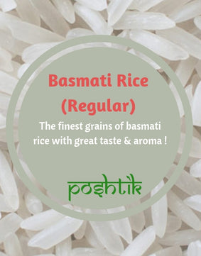 Basmati Rice (Regular) - 1KG-www.poshtik.in