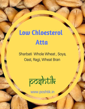 Poshtik Low Cholesterol Atta - 5Kg.