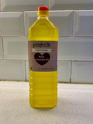 Wood Pressed Groundnut Oil