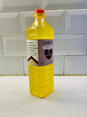 Wood Pressed Groundnut Oil